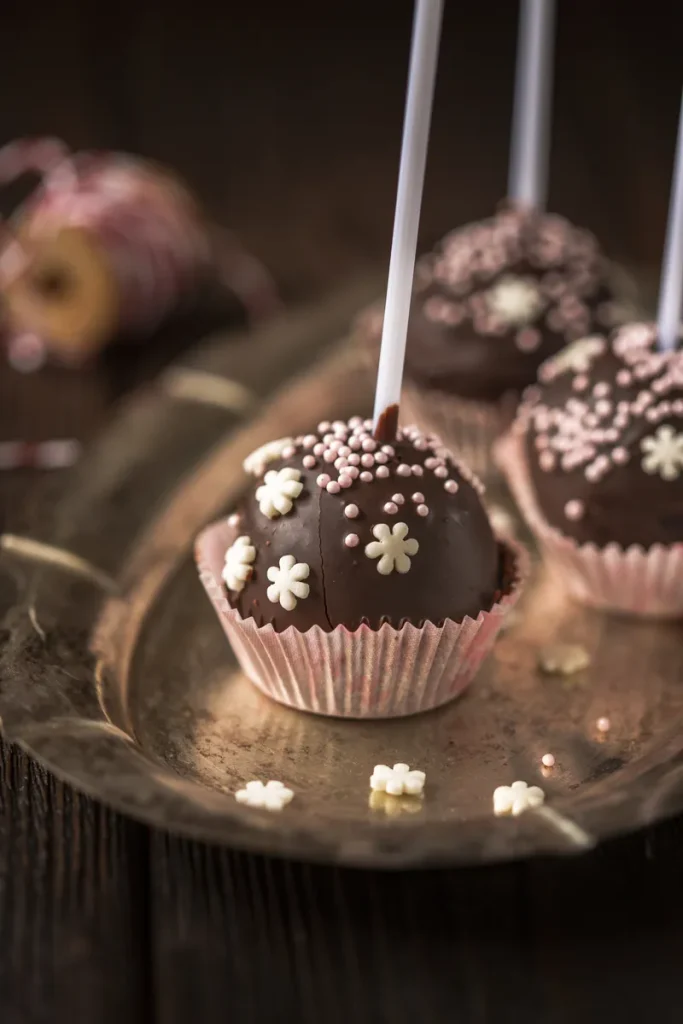 Some very festive cakepops.