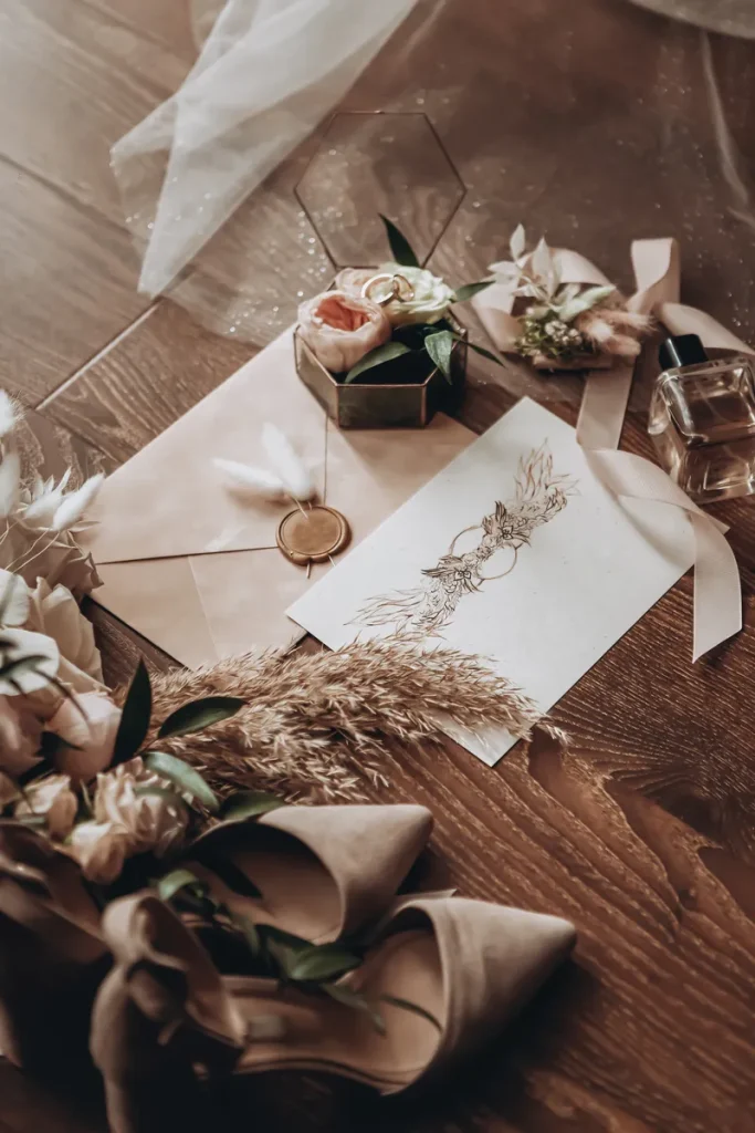 An example of an earthy color palette with hints of greenery.