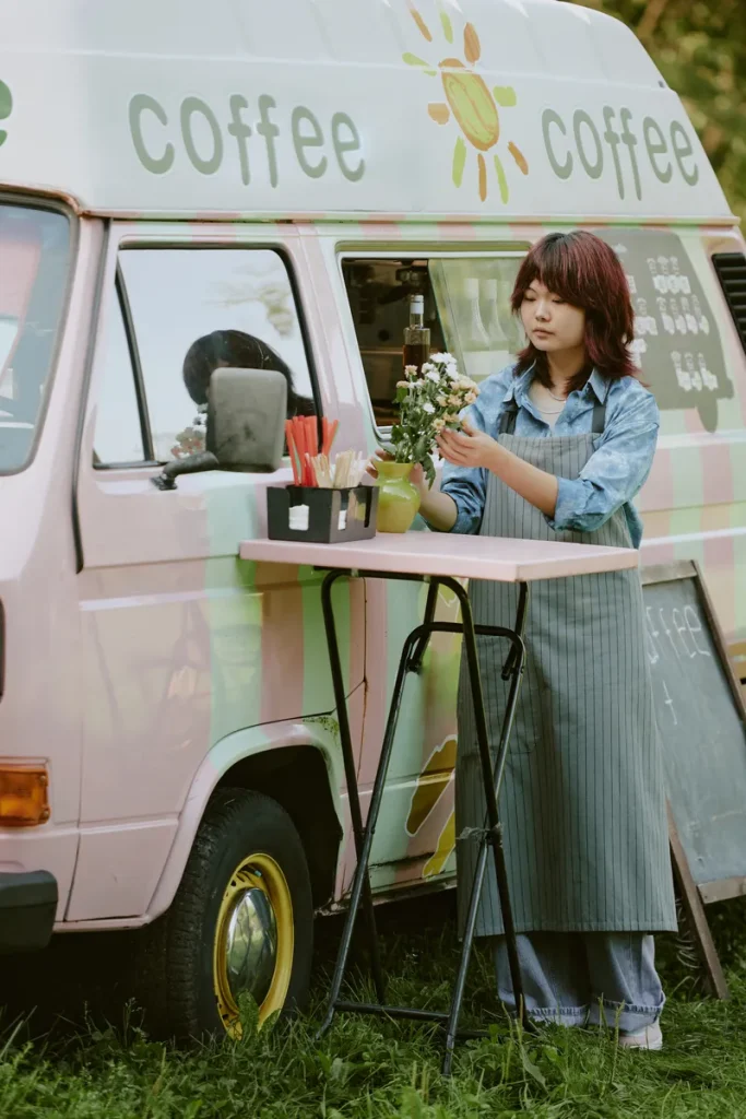 A food truck specializing in coffee.