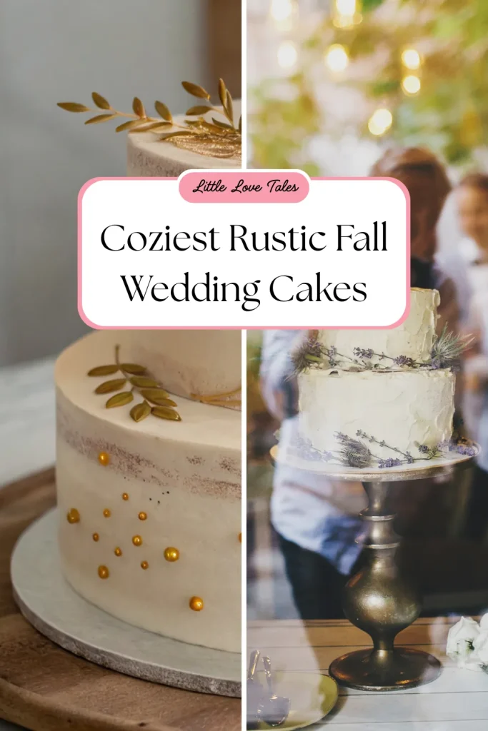 Rustic Fall Wedding Cakes
