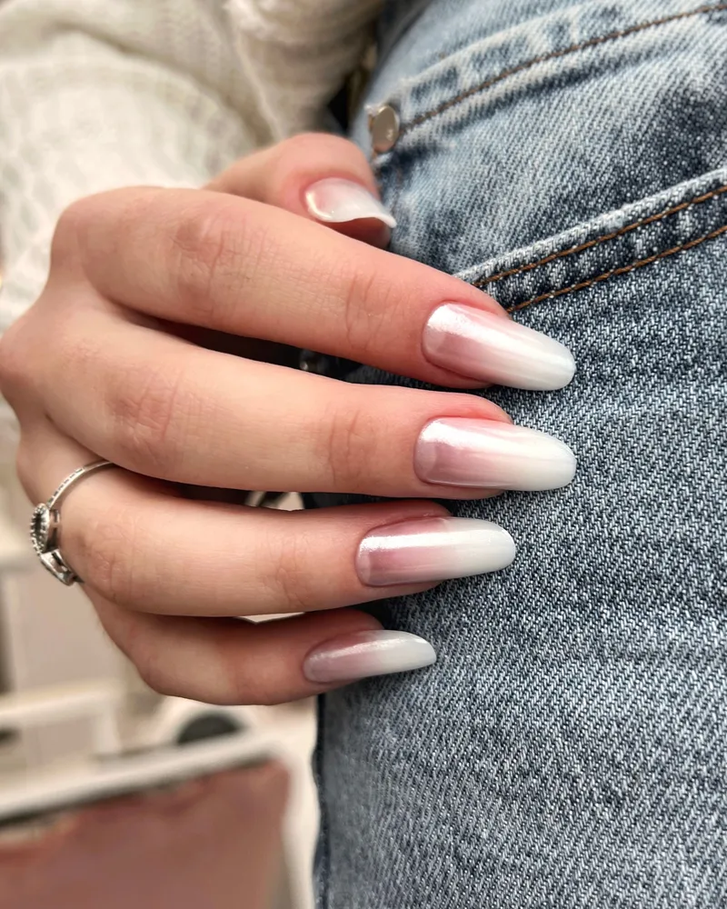 A look at a classic baby boomer nail.