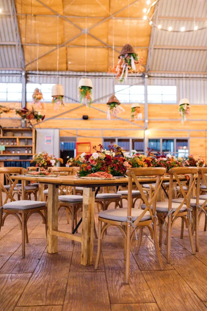 A barn wedding venue